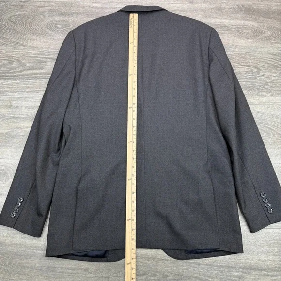J Crew Loro Piana Blazer Mens 42R Charcoal Gray Ludlow Italian Wool Sport Coat